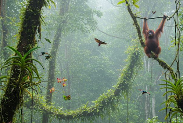 borneo flora and fauna
